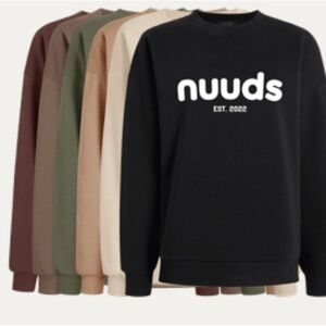 Nuuds birthday sweater size medium in bone